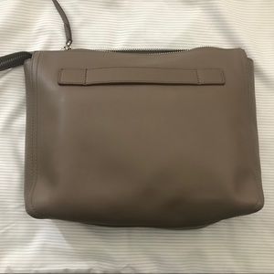 Philip Lim clutch with Duster bag.